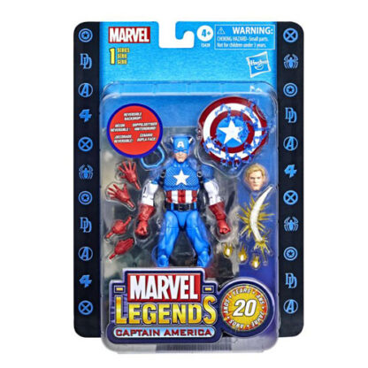 Marvel Legends: Captain America Action Figure (20th Anniversary Series)