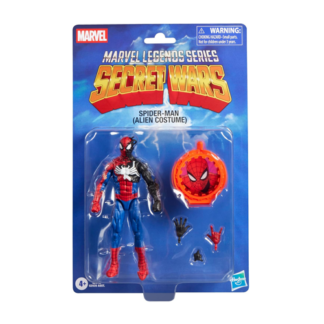 Marvel Legends: Secret Wars Spider-Man (Alien Costume) Figure