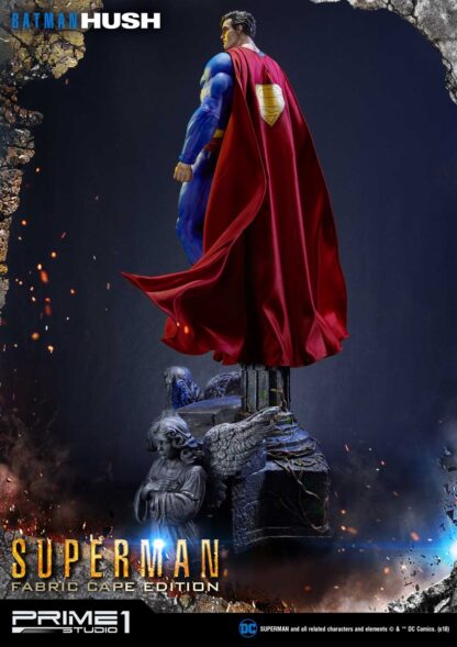 Prime 1 Studio: Batman Hush: Superman 1/3 Scale Museum Masterline Statue (Fabric Cape Version) - Image 9