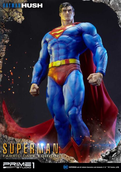 Prime 1 Studio: Batman Hush: Superman 1/3 Scale Museum Masterline Statue (Fabric Cape Version) - Image 12