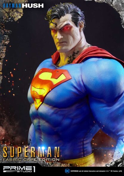 Prime 1 Studio: Batman Hush: Superman 1/3 Scale Museum Masterline Statue (Fabric Cape Version) - Image 14