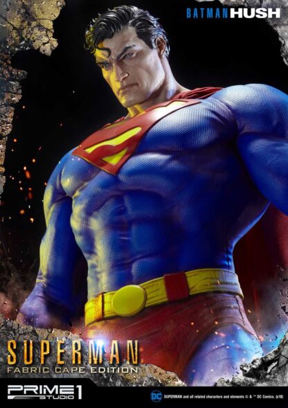 Prime 1 Studio: Batman Hush: Superman 1/3 Scale Museum Masterline Statue (Fabric Cape Version) - Image 15