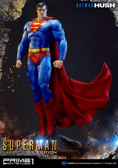 Prime 1 Studio: Batman Hush: Superman 1/3 Scale Museum Masterline Statue (Fabric Cape Version) - Image 16