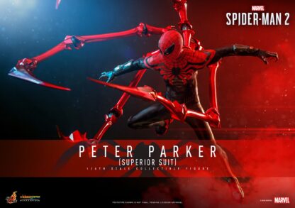 Hot Toys: VGM61 Marvel's Spider-Man 2 Peter Parker (Superior Suit) 1/6 Scale Collectible Figure - Image 20