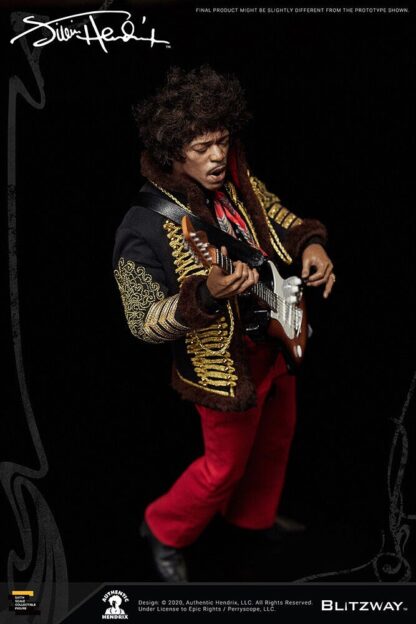 Blitzway: Jimi Hendrix 1/6 Scale Figure with Bonus Hat (Early Bird Exclusive) - Image 13