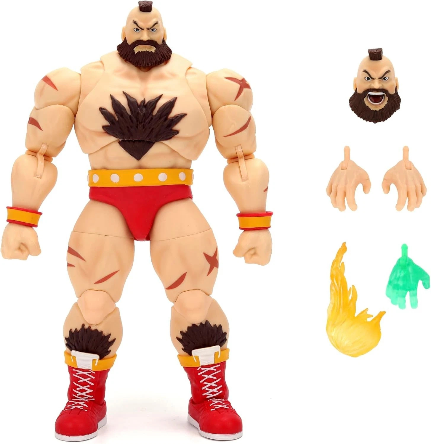 Ultra Street Fighter II: The Final Challengers Zangief (Deluxe Ver.) 1/12 Scale Action Figure (Parallel Import)