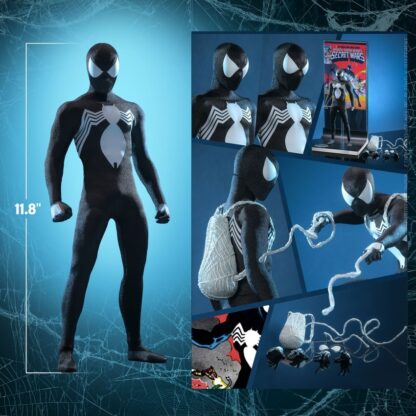 Honõ Studio: HS04 Spider-Man (Symbiote Suit) 1/6 Scale Collectible Figure - Image 4