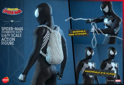 Honõ Studio: HS04 Spider-Man (Symbiote Suit) 1/6 Scale Collectible Figure - Image 10