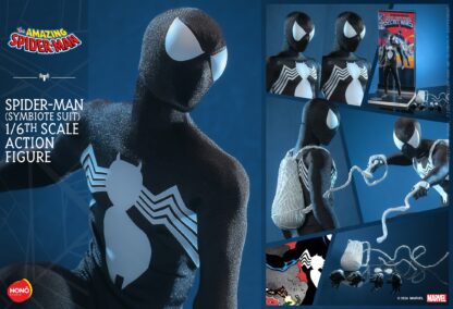 Honõ Studio: HS04 Spider-Man (Symbiote Suit) 1/6 Scale Collectible Figure - Image 12