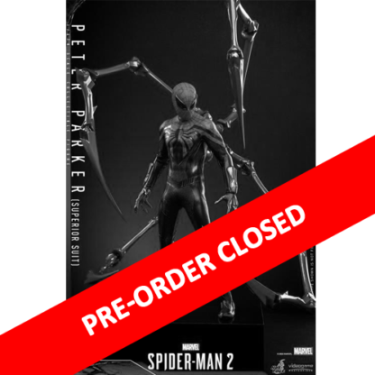 Hot Toys: VGM61 Marvel's Spider-Man 2 Peter Parker (Superior Suit) 1/6 Scale Collectible Figure