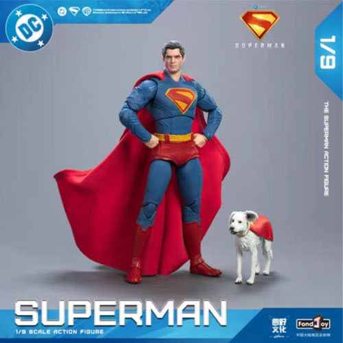 FondJoy: DC1017 Superman 2025 1/9 Scale Action Figure (Deluxe Edition)
