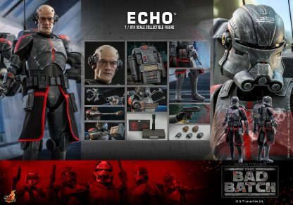 Hot Toys: TMS042 Star Wars: The Bad Batch Echo 1/6th Scale Collectible Figure - Image 12