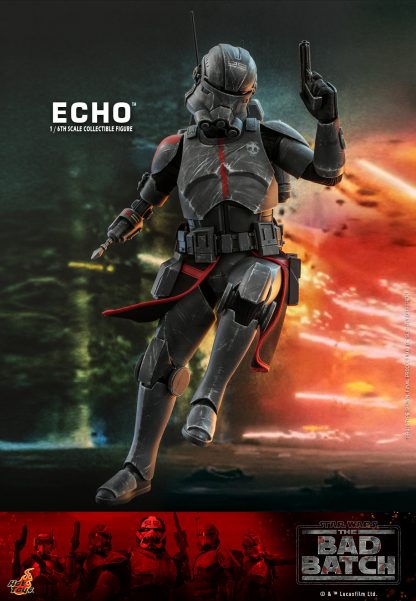 Hot Toys: TMS042 Star Wars: The Bad Batch Echo 1/6th Scale Collectible Figure - Image 13