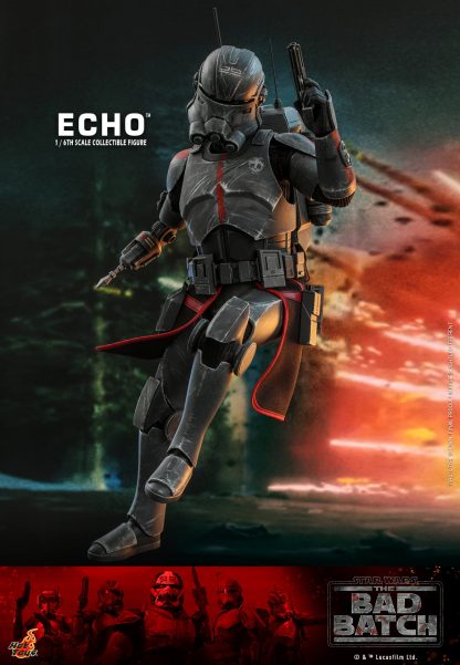 Hot Toys: TMS042 Star Wars: The Bad Batch Echo 1/6th Scale Collectible Figure - Image 7