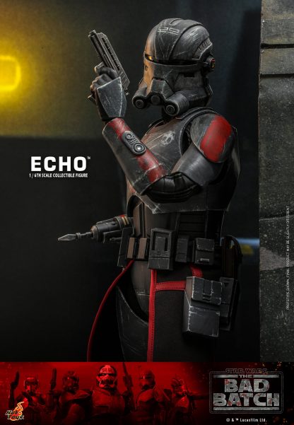 Hot Toys: TMS042 Star Wars: The Bad Batch Echo 1/6th Scale Collectible Figure - Image 9