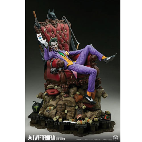 Tweeterhead: DC Comics: The Joker Deluxe Maquette | Project Mayhem