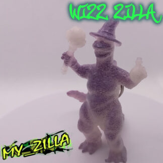 My_Zilla: WiZzilla Key Chain (Purple / Glows Blue)