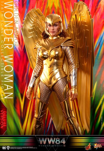 Hot Toys: MS578 WW84 Wonder Woman Gold Armor 1/6 Scale Collectible Figure (Deluxe Set) - Image 14