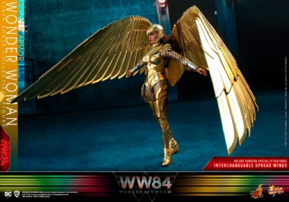 Hot Toys: MS578 WW84 Wonder Woman Gold Armor 1/6 Scale Collectible Figure (Deluxe Set) - Image 11