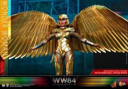 Hot Toys: MS578 WW84 Wonder Woman Gold Armor 1/6 Scale Collectible Figure (Deluxe Set) - Image 13