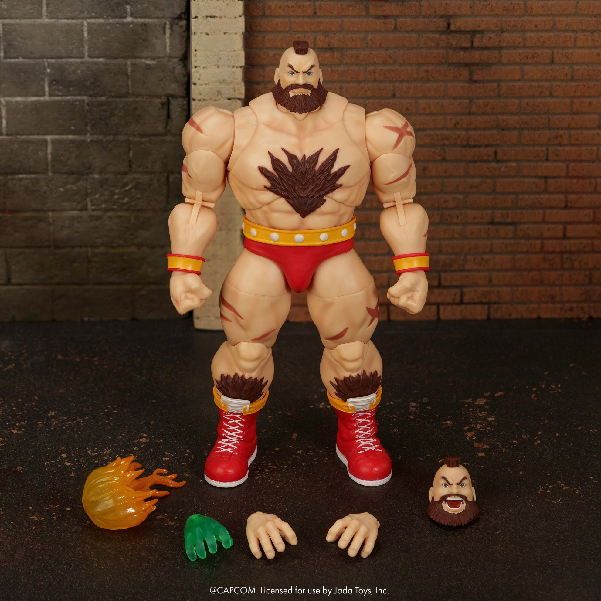 Ultra Street Fighter II: The Final Challengers Zangief (Deluxe Ver.) 1/12 Scale Action Figure (Parallel Import) - Image 8