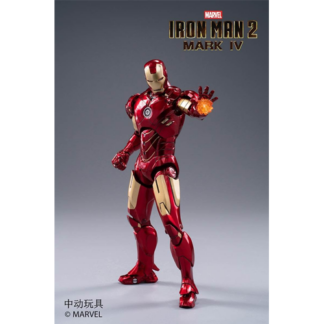 ZD TOYS: Iron Man 2 Mark IV (with LED Lights) 1/10 Scale Action Figure